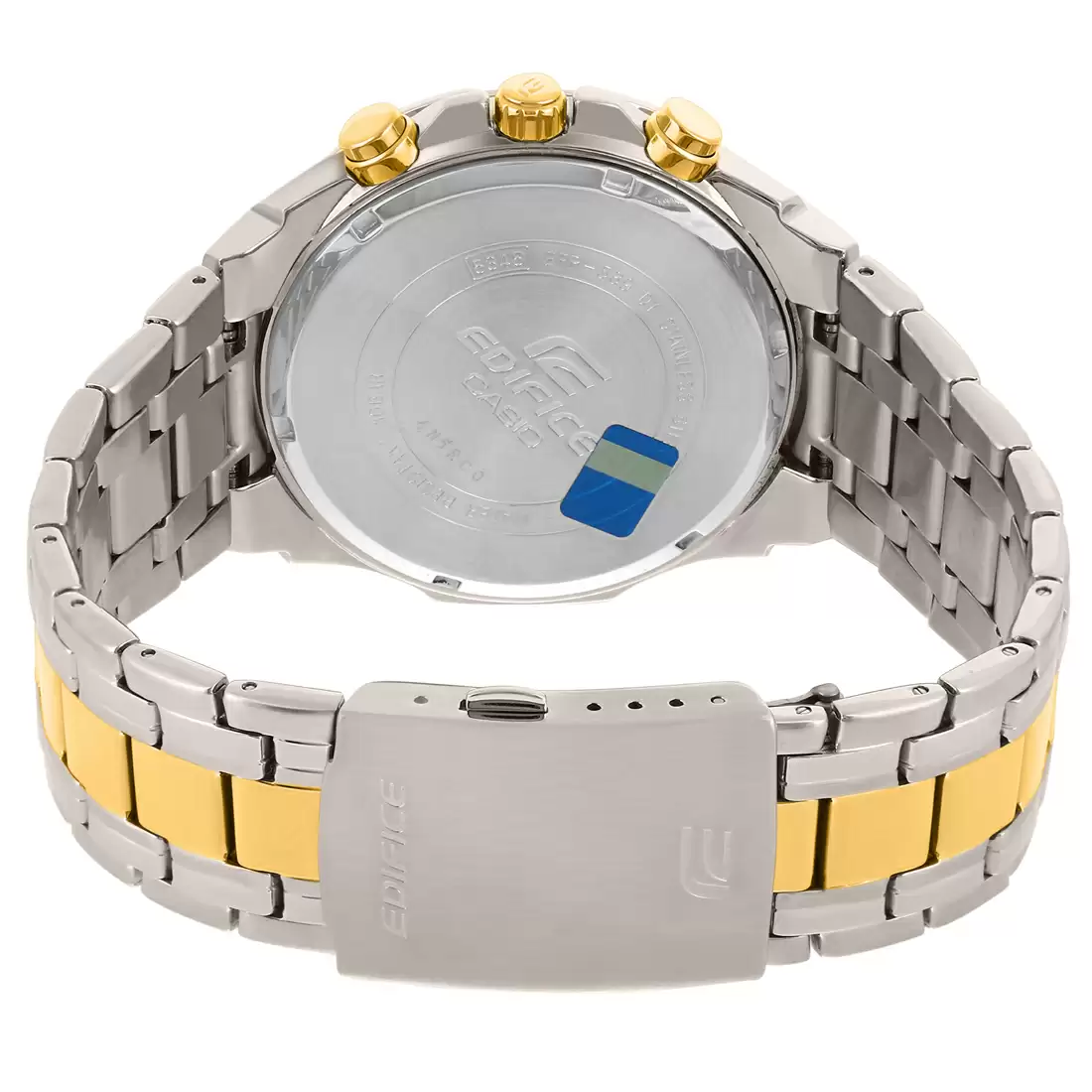 CASIO EX189 Edifice Two-Tone Chronograph Analog - Men's Watch - Image 5