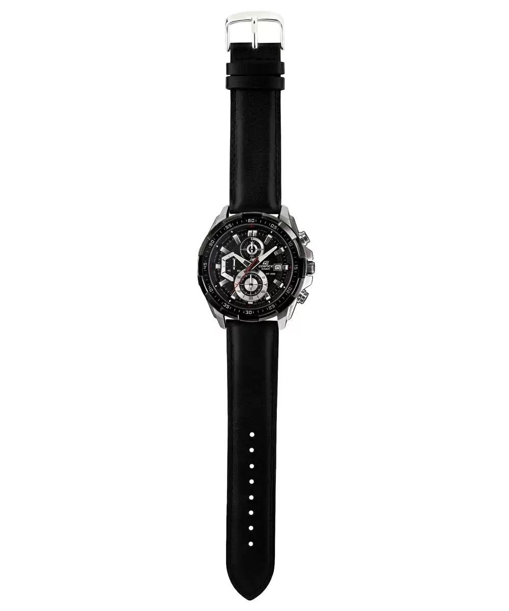 EX193 | CASIO Edifice Black Chronograph - Men's Watch - Image 2