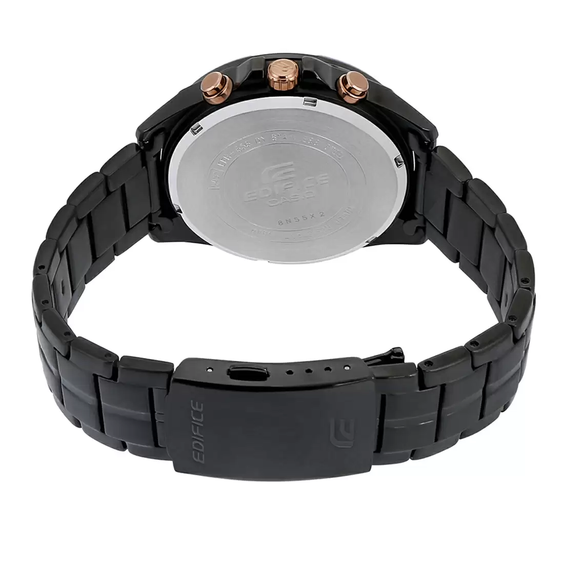 EX493 | CASIO Edifice Black Chronograph - Men's Watch - Image 2