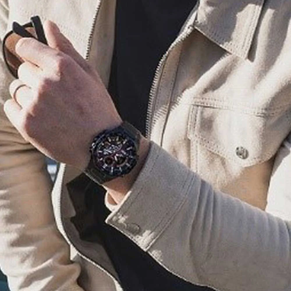 EX556 CASIO Edifice ECB-950DC-1ADFSolar Powered Watch (Men) - Image 5
