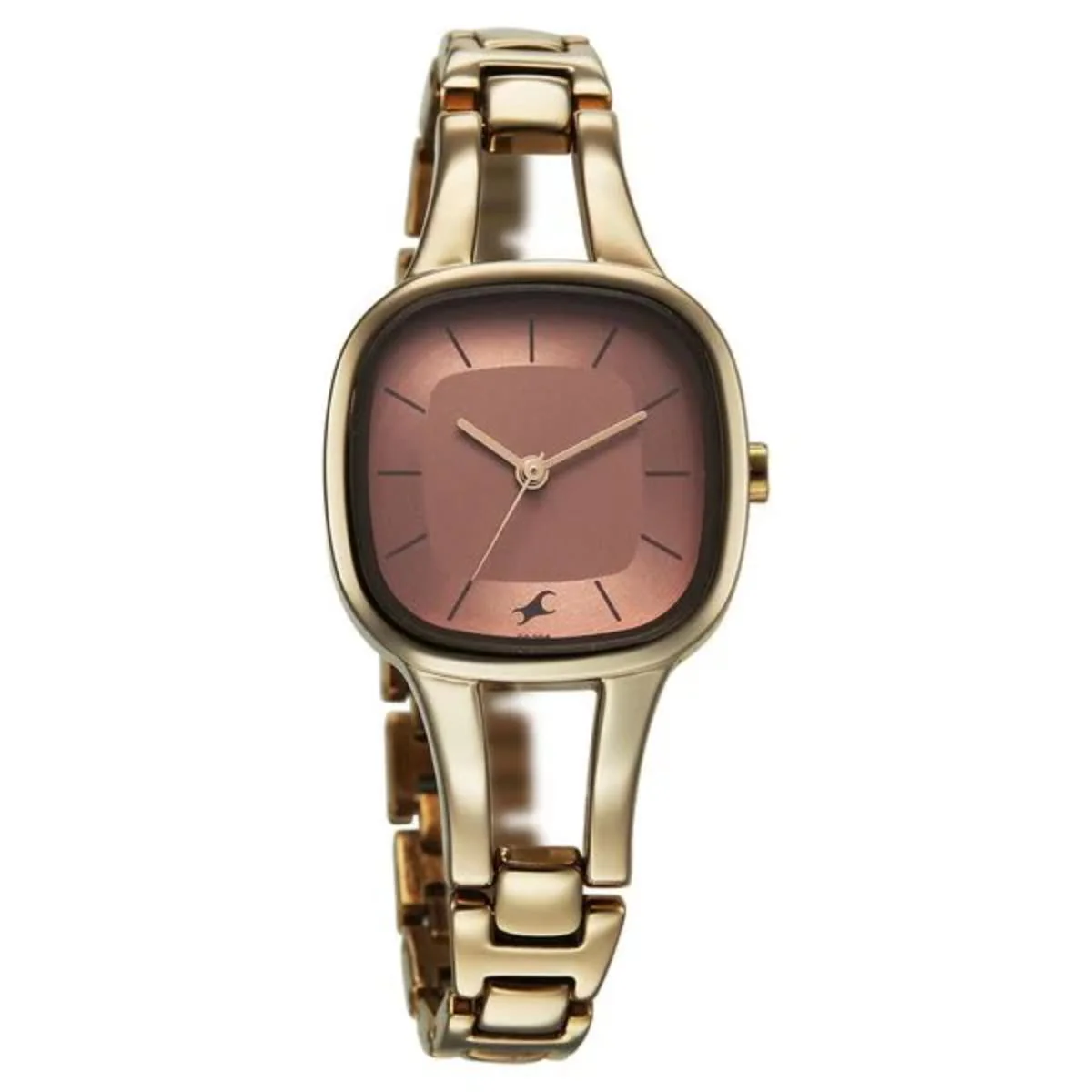 Fastrack Chrome K Quartz Pink Dial Analog Women's Watch 6147QM02 - Image 2
