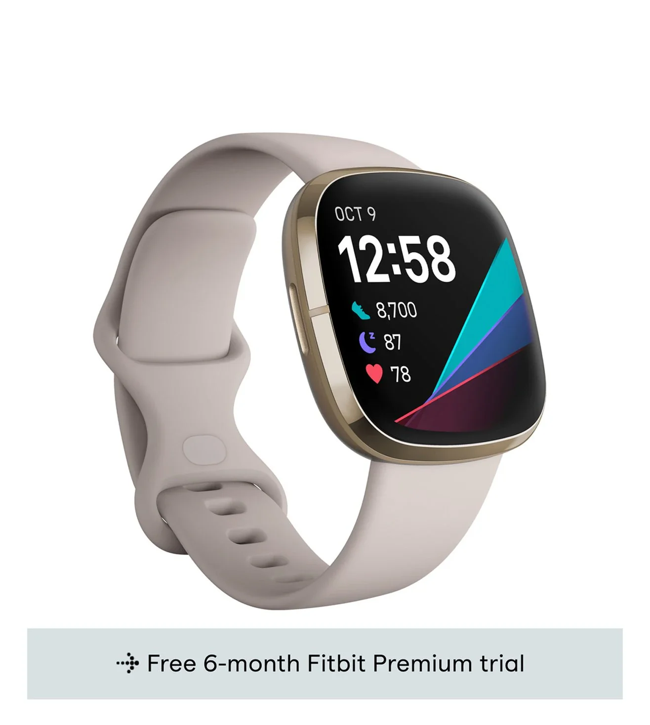 FB512GLWT | FITBIT Sense Smart Watch for Unisex - Image 6