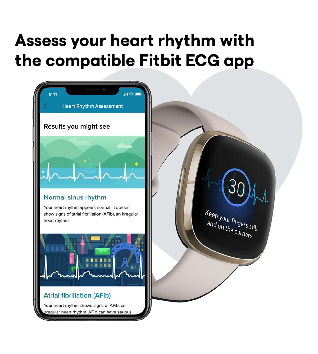FB512GLWT | FITBIT Sense Smart Watch for Unisex - Image 7