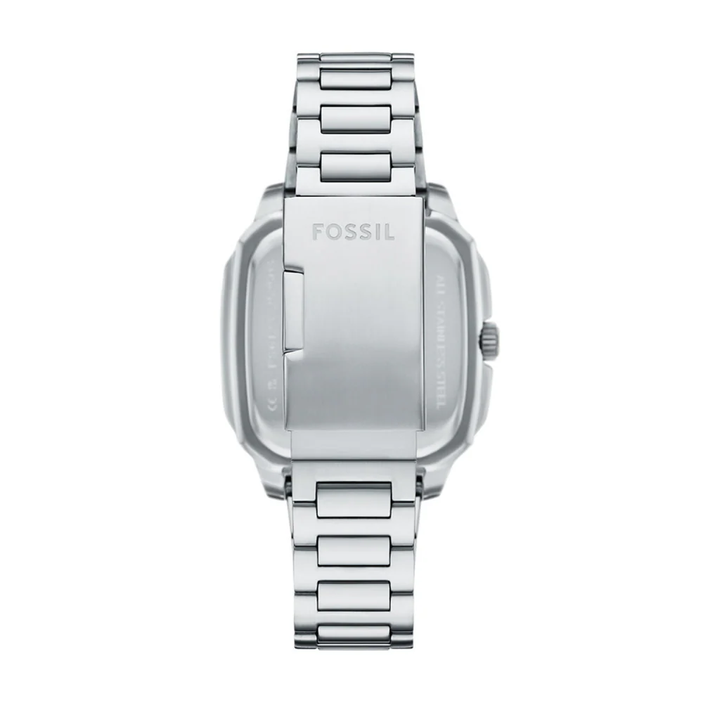 Fossil Crosby Blue Dial With Roman Number Stainless Steel Men's Watch FS6121 - Image 4
