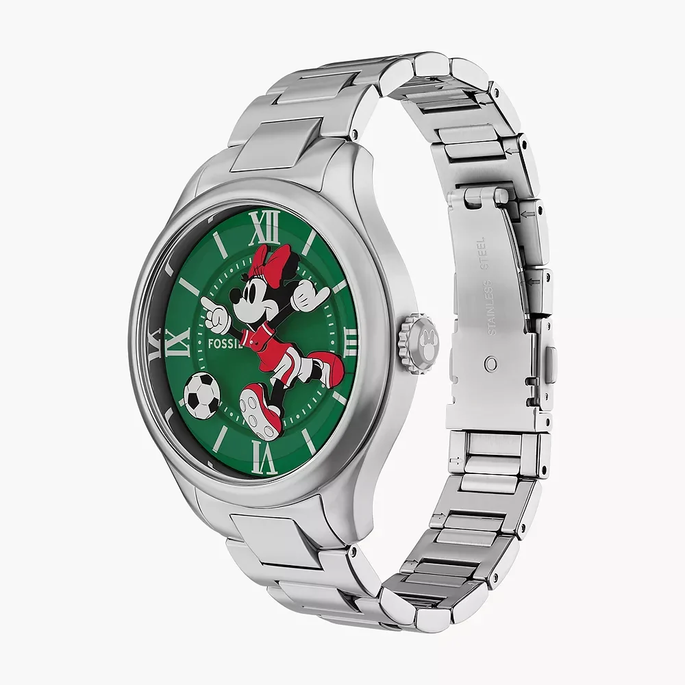 Fossil Disney x Limited-Edition Minnie Mouse Soccer Men's Watch LE1201 - Image 6