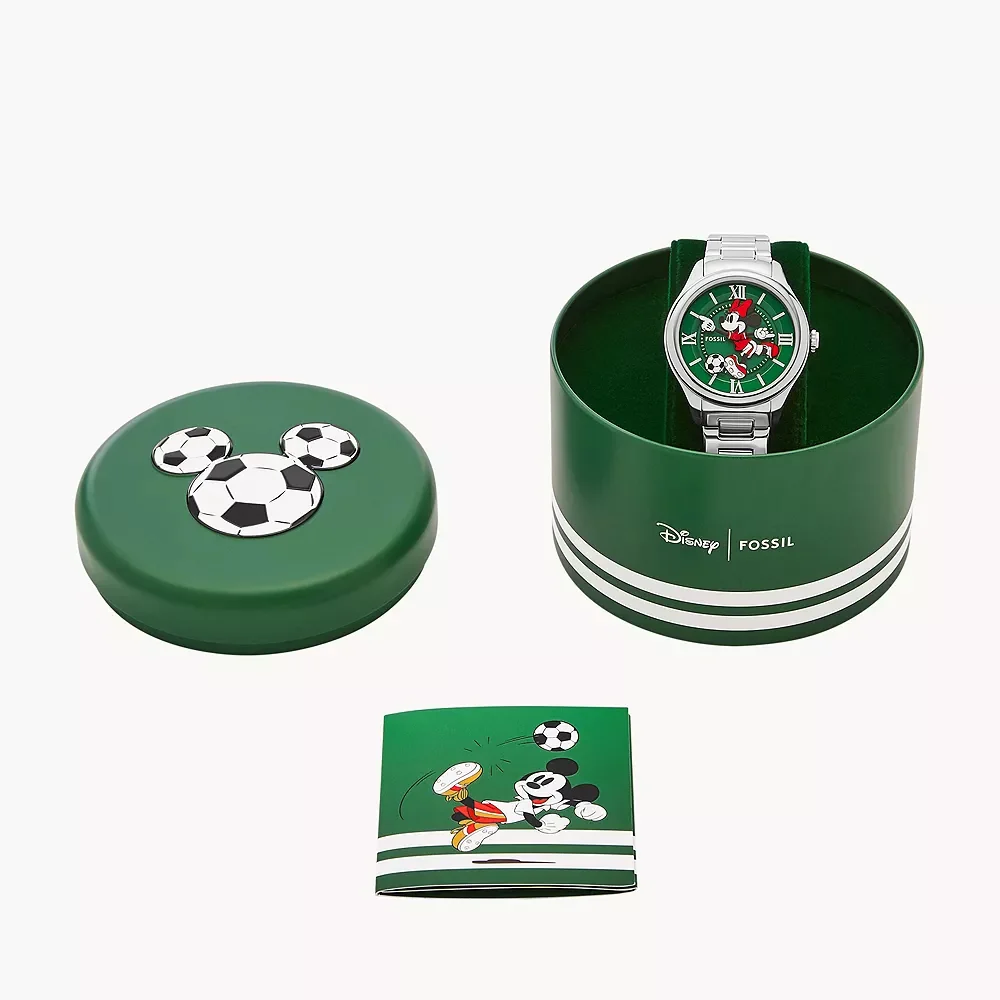 Fossil Disney x Limited-Edition Minnie Mouse Soccer Men's Watch LE1201 - Image 7
