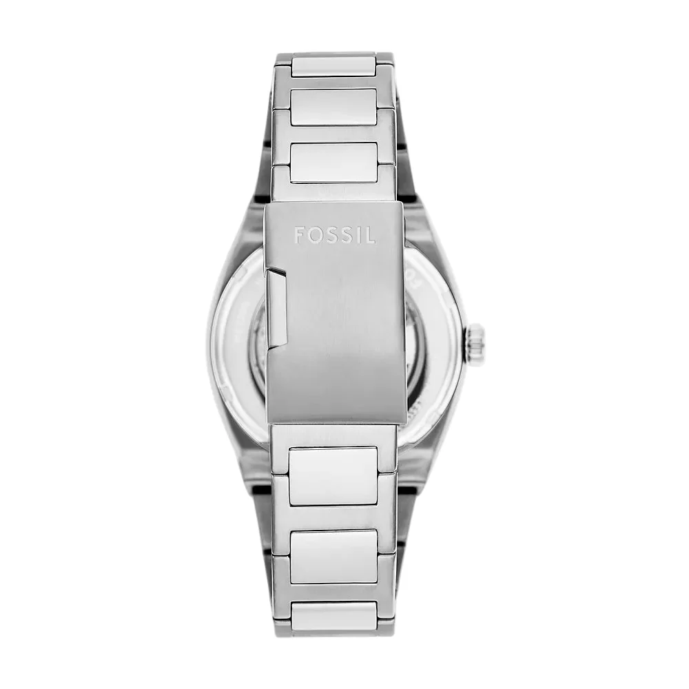 Fossil Everett Automatic Blue Dial Analog Watch For Men ME3220 - Image 2