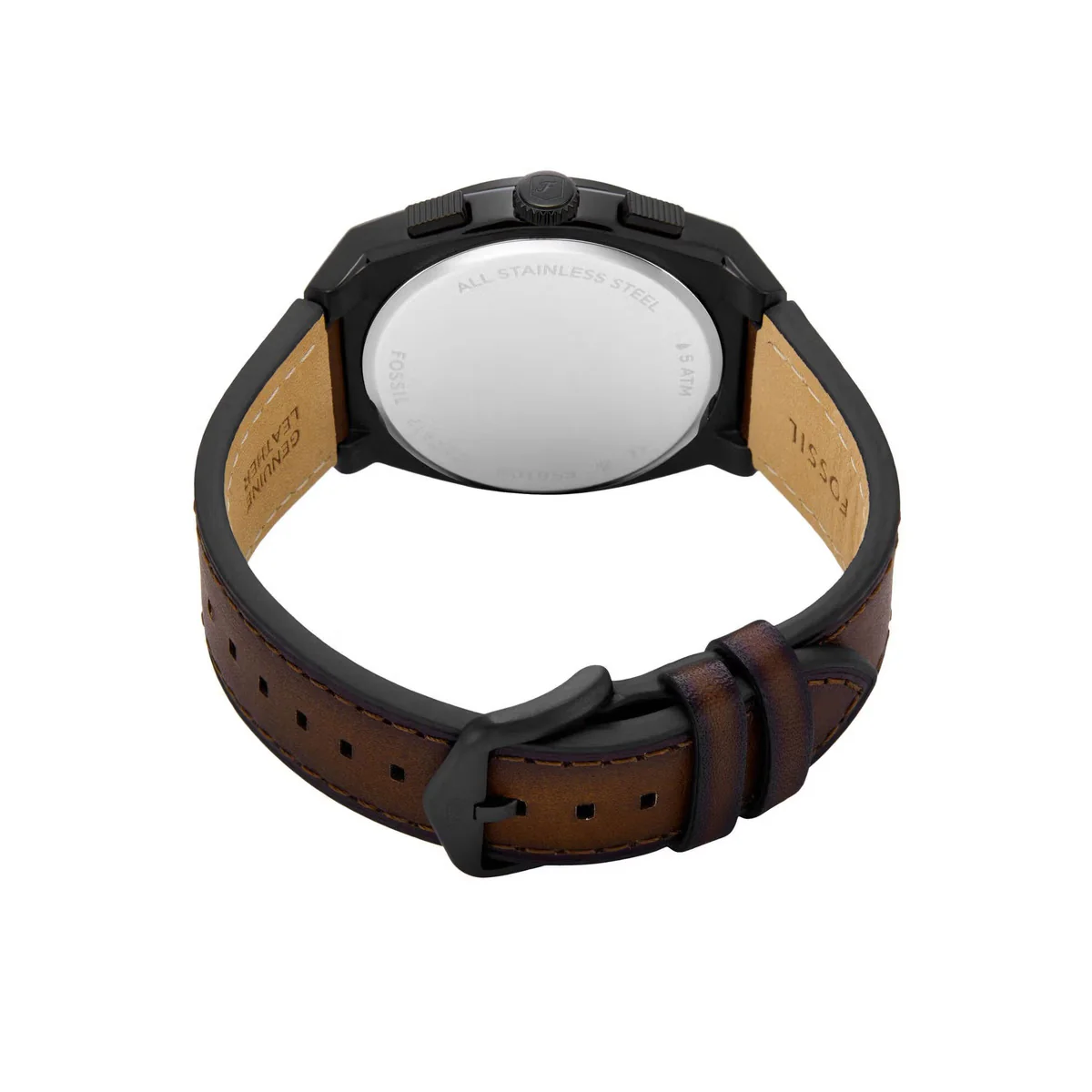 Fossil Everett Black Dial Analog Chronograph Men Watch FS6108 - Image 3