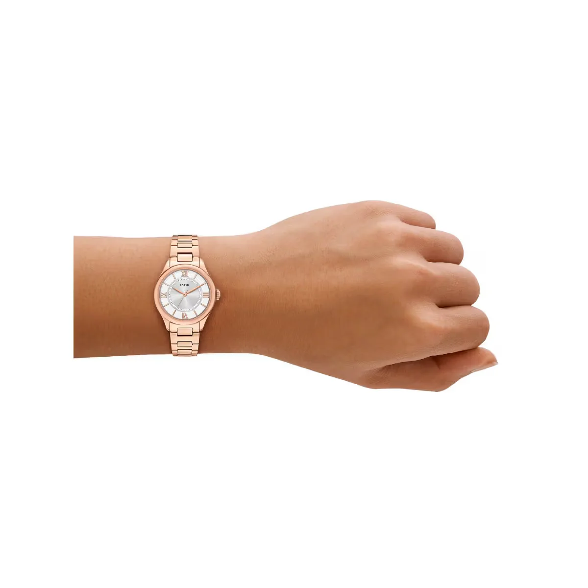 Fossil Gilmore Quartz Silver Dial Analog Stainless Steel Women Watch ES5420 - Image 3