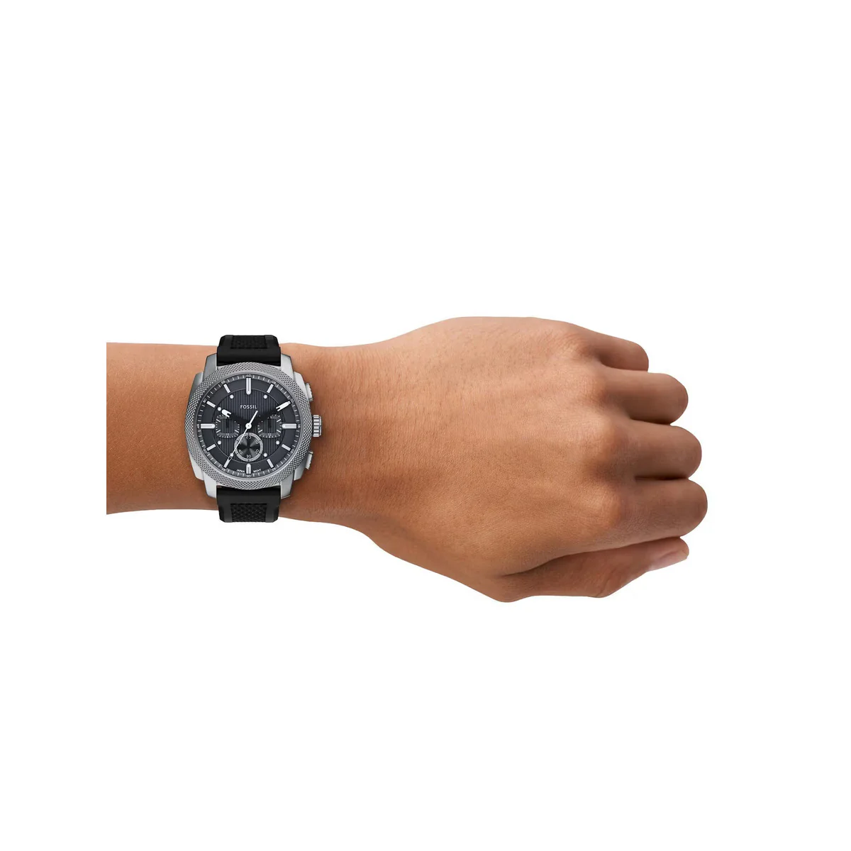 Fossil Machine Chronograph Grey Dial Analog Men's Watch With Bracelet FS6145SET - Image 2