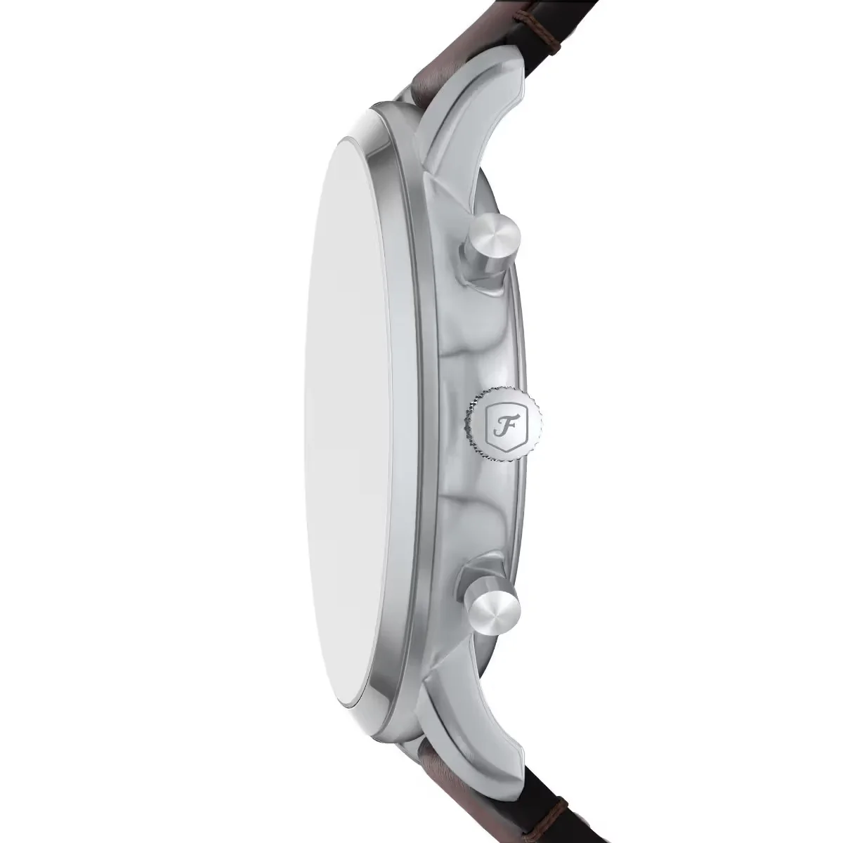 Fossil Neutra Quartz Grey Dial Chronograph Leather Strap Men Watch FS6129 - Image 4