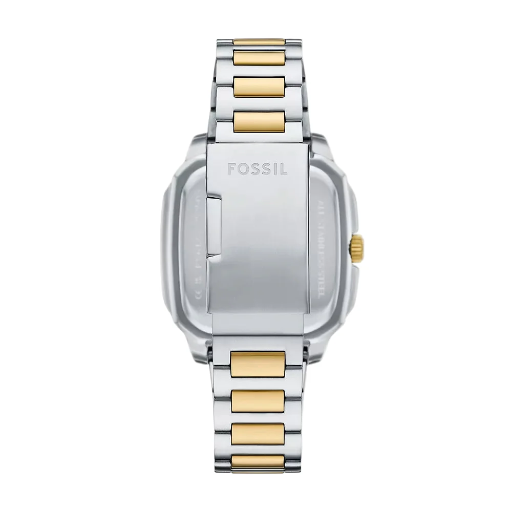 Fossil Quartz Black Dial With Date Three-Hand Men Watch FS6123 - Image 3