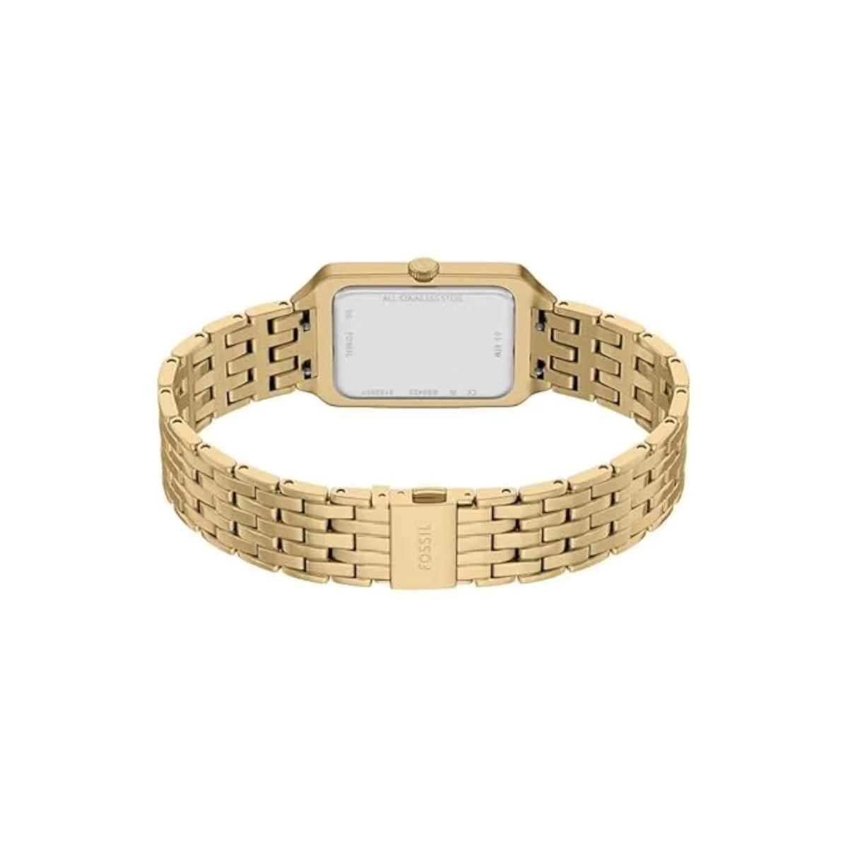 Fossil Raquel Green Dial Rectangle Analog Women's Watch ES5452 - Image 5