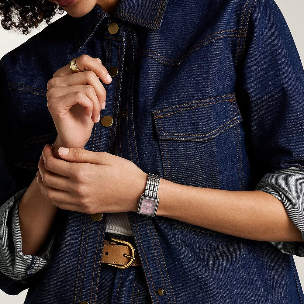 Fossil Raquel Three-Hand With Date Stainless Steel Women Watch ES5401 - Image 2