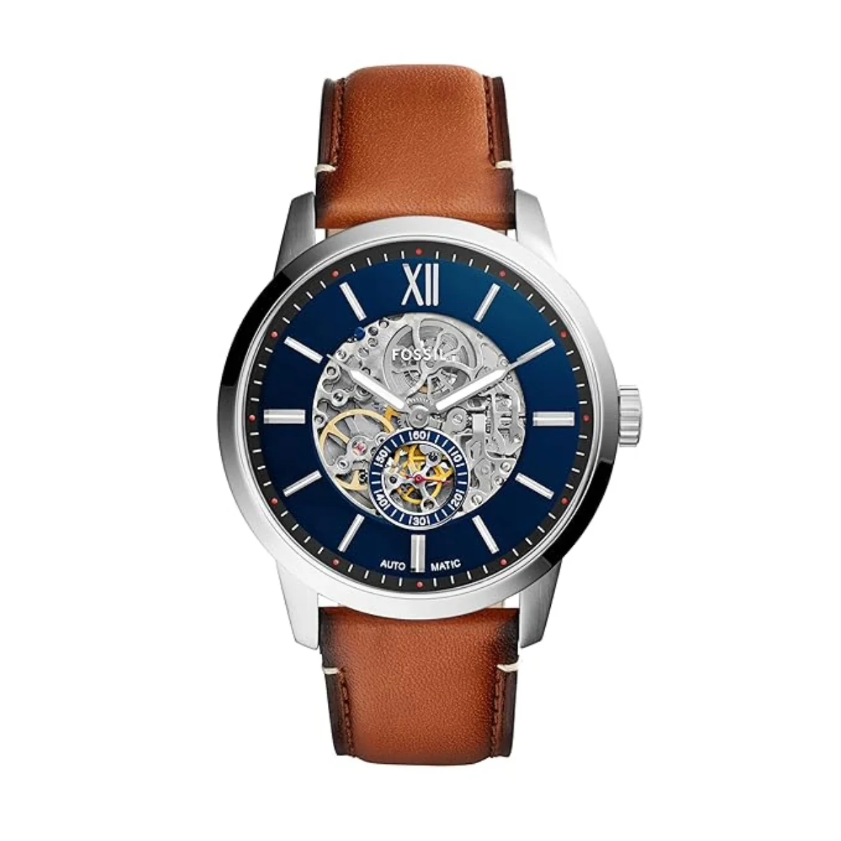 Fossil Townsman Blue Dial Analog Automatic Watch For Men ME3154