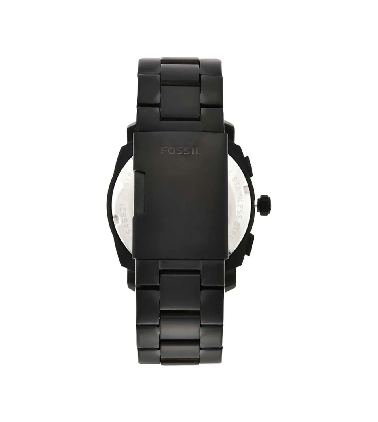 Fossil FS4682 Men’s Black Stainless Steel Quartz Chronograph Watch - Image 3
