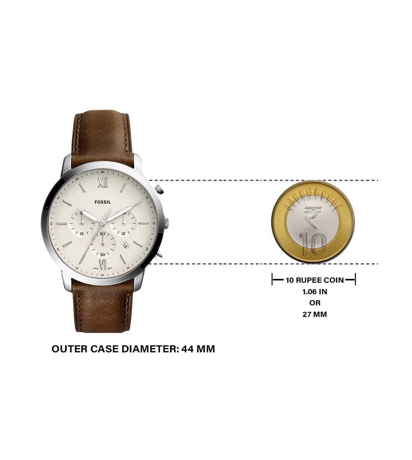 FS5380 | FOSSIL Neutra Chronograph Watch for Men - Image 3