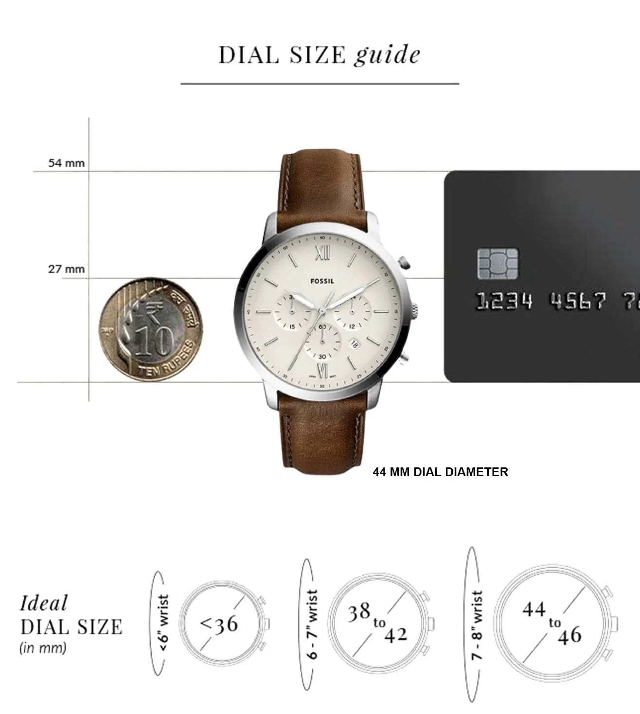 FS5380 | FOSSIL Neutra Chronograph Watch for Men - Image 5