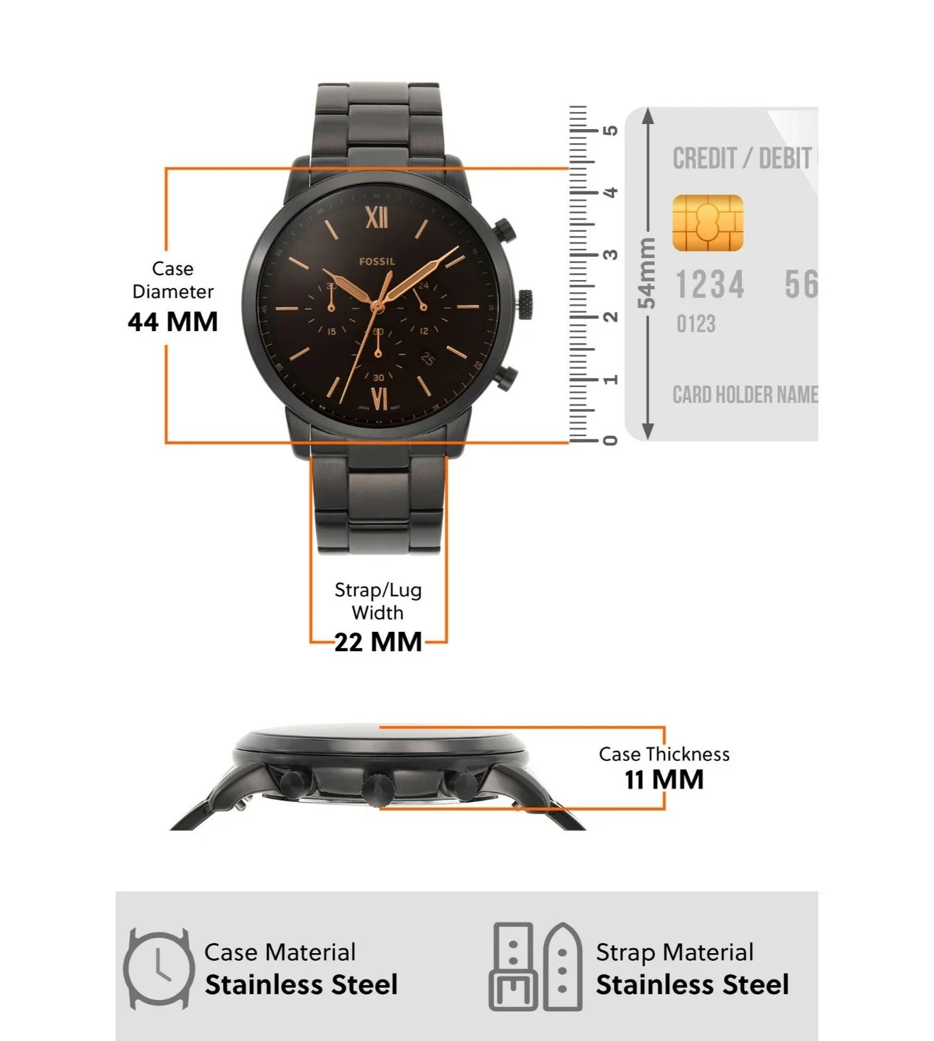 FS5525 | Neutra Chronograph Analog Watch for Men - Image 5