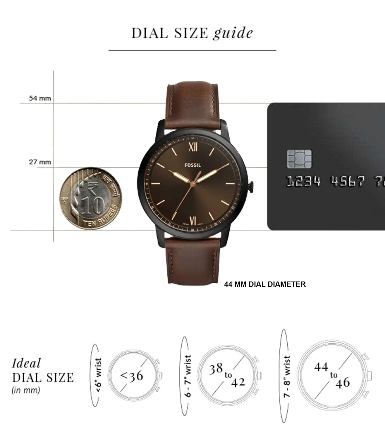 FS5551 | FOSSIL The Minimalist Watch for Men - Image 4