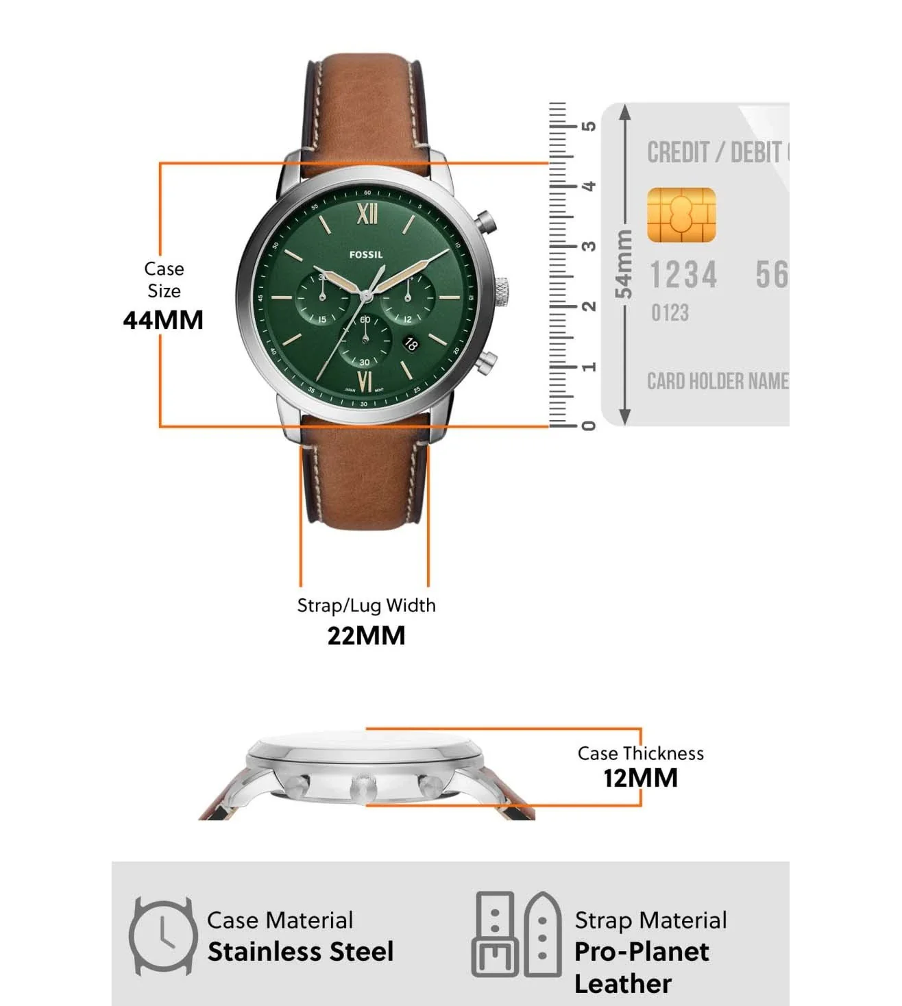 FS5963 | FOSSIL Neutra Multifunction Watch for Men - Image 7