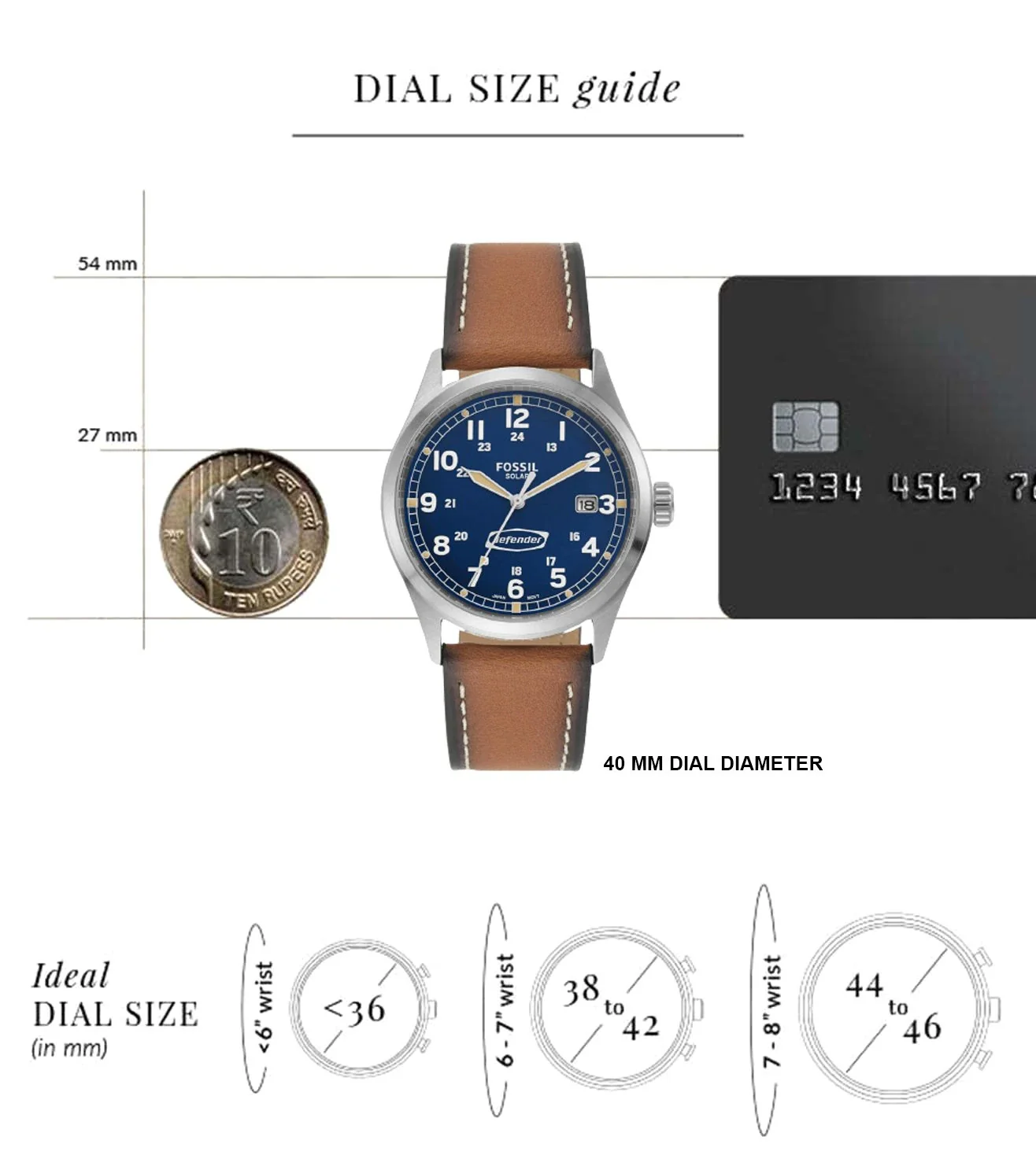 FS5975 | FOSSIL Defender Analog Watch for Men - Image 6