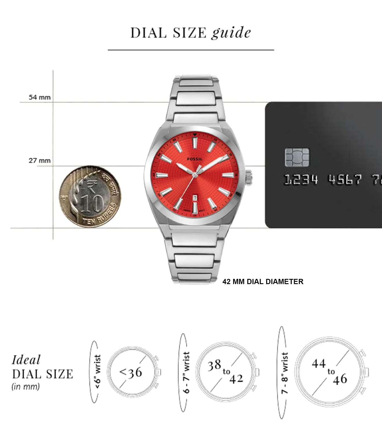 FS5984 | FOSSIL Everett Analog Watch for Men - Image 6