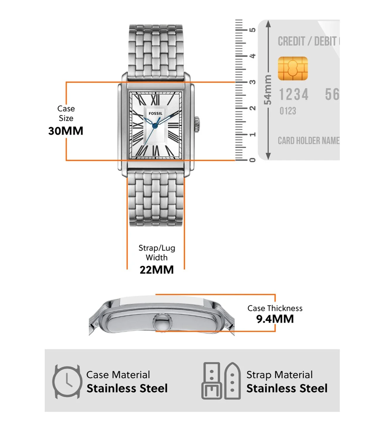 FS6008 | FOSSIL Carraway Analog Watch for Men - Image 6
