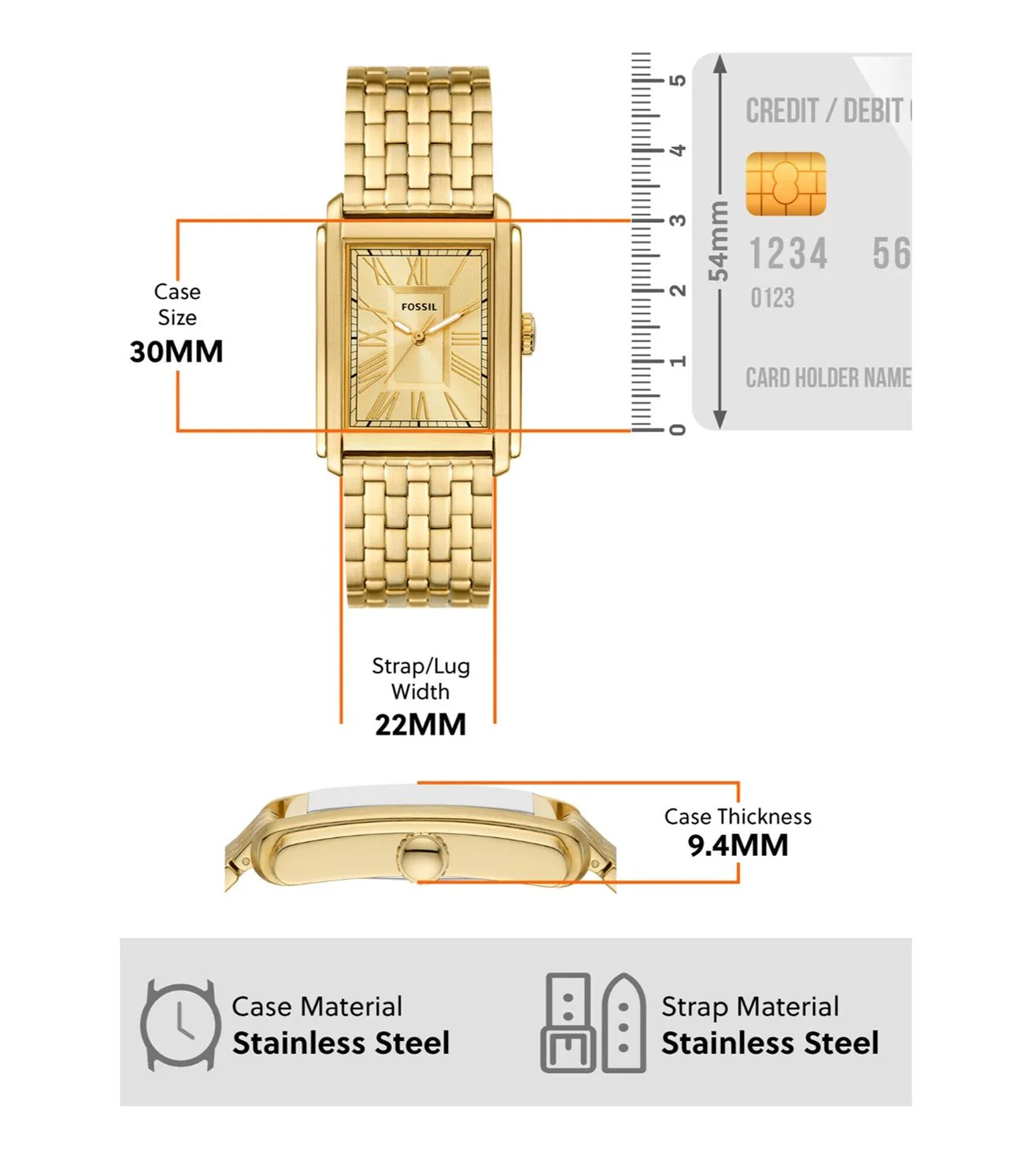 FS6009 | FOSSIL Carraway Analog Watch for Men - Image 6