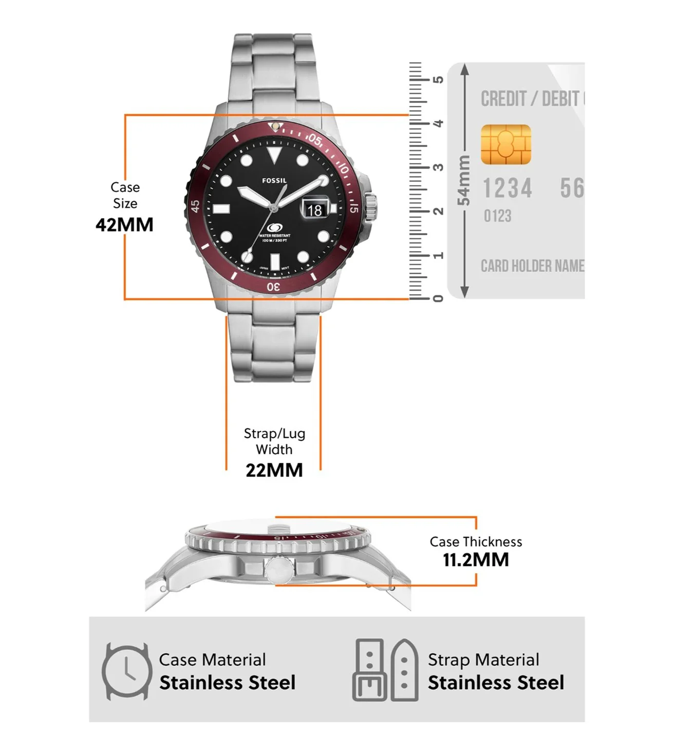 FS6013 | FOSSIL Analog Watch for Men - Image 7