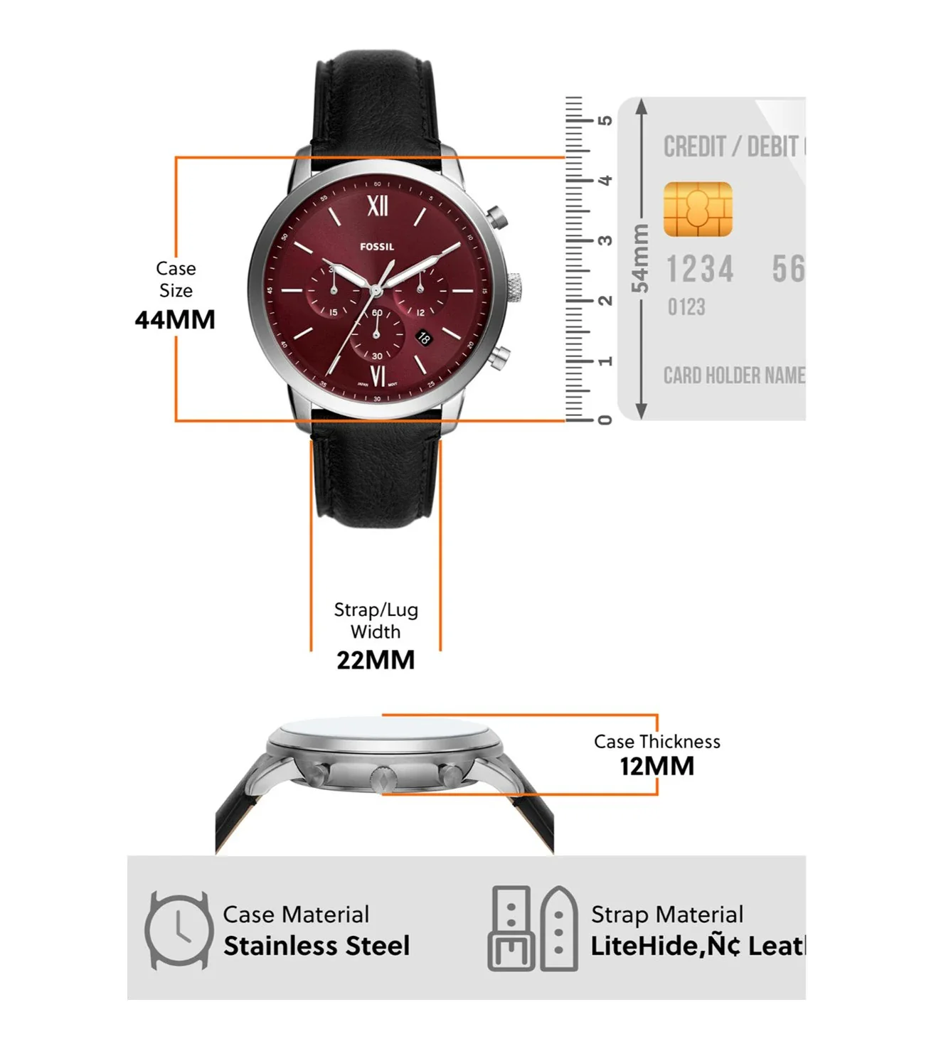 FS6016 | FOSSIL Neutra Analog Watch for Men - Image 8