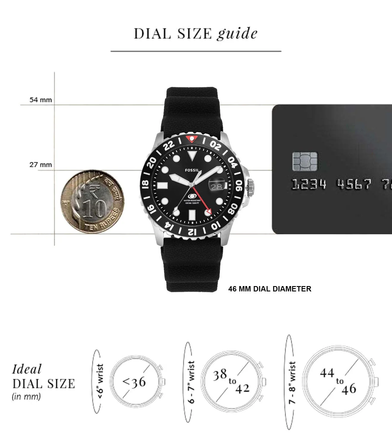 FS6036 | FOSSIL Blue Analog Watch for Men - Image 9