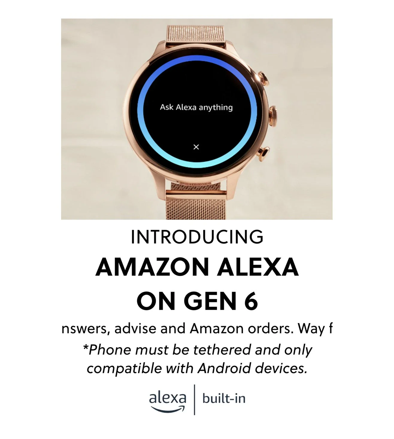 FTW4062 | FOSSIL Gen 6 Smart Watch for Men - Image 9
