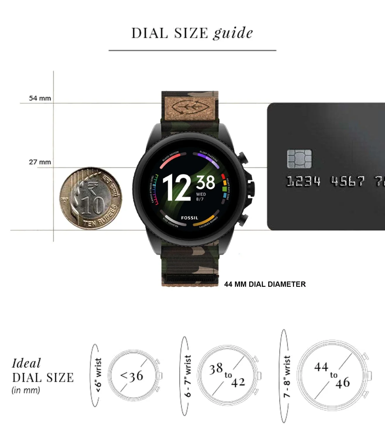 FTW4063 | FOSSIL Gen 6 Smart Watch for Men - Image 6