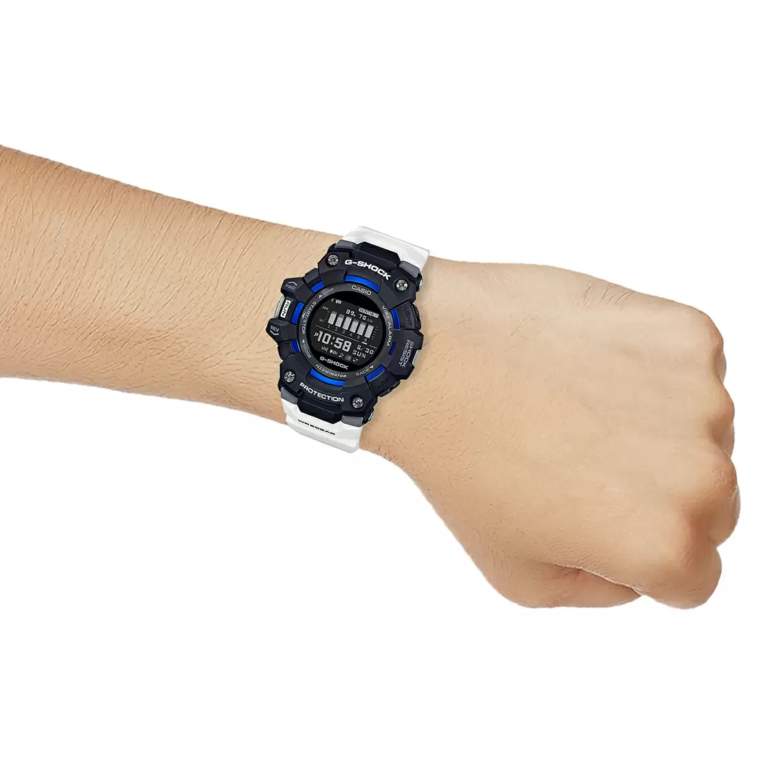 G1039 CASIO G-SHOCK White Digital Watch (Men) - Image 6