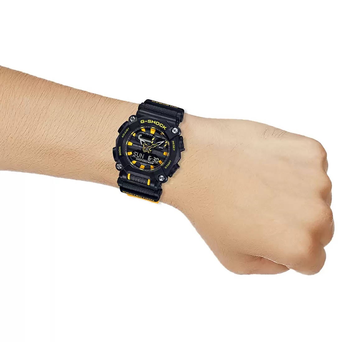 G1048 CASIO | G-SHOCK Yellow Analog Watch (Men) - Image 6