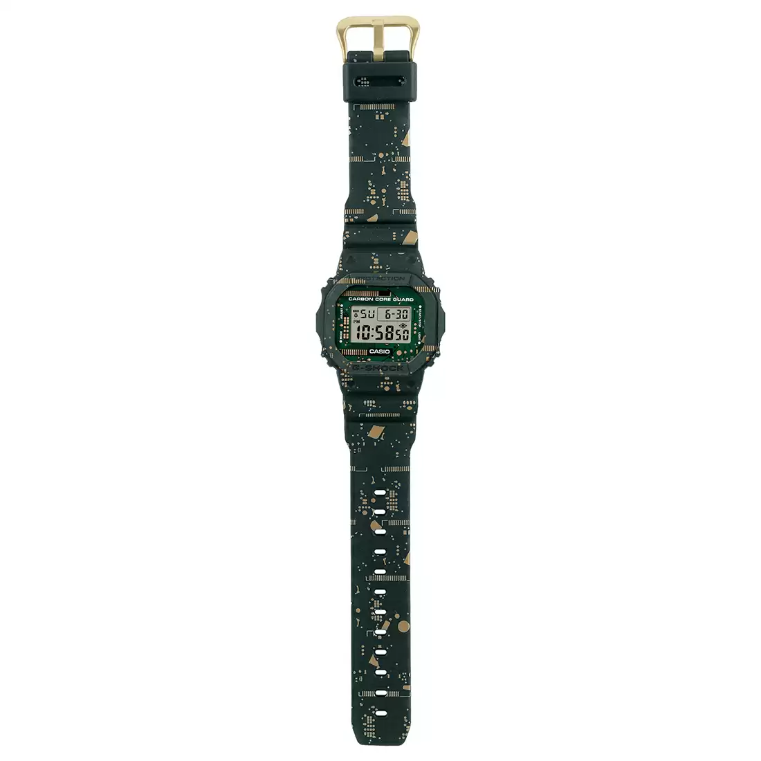 CASIO G1064 G-SHOCK DWE-5600CC-3DR Green Watch (Men) - Image 5