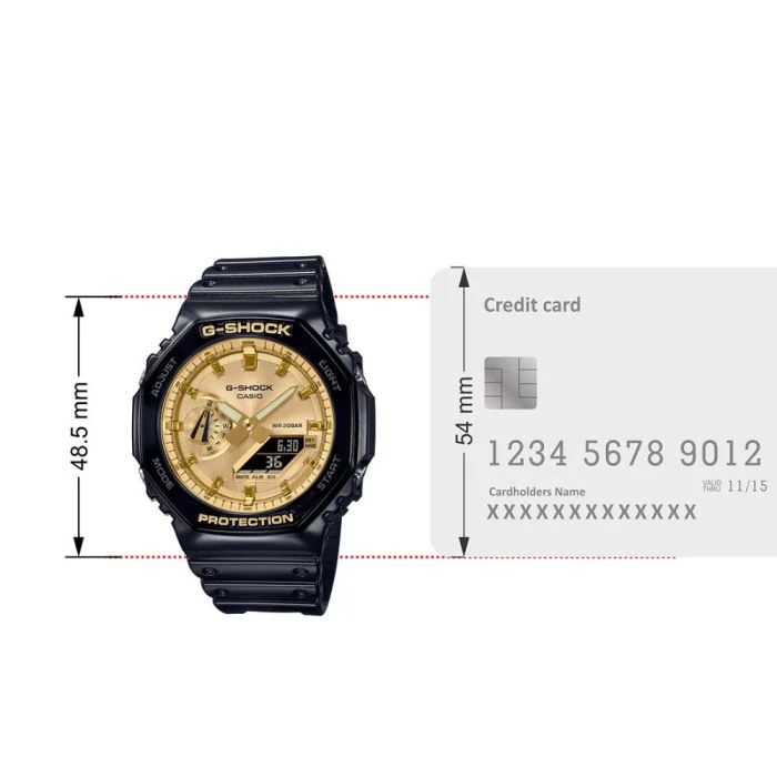 G1453 CASIO | G-SHOCK GA-2100GB-1ADR Analog Digital Watch (Men) - Image 7