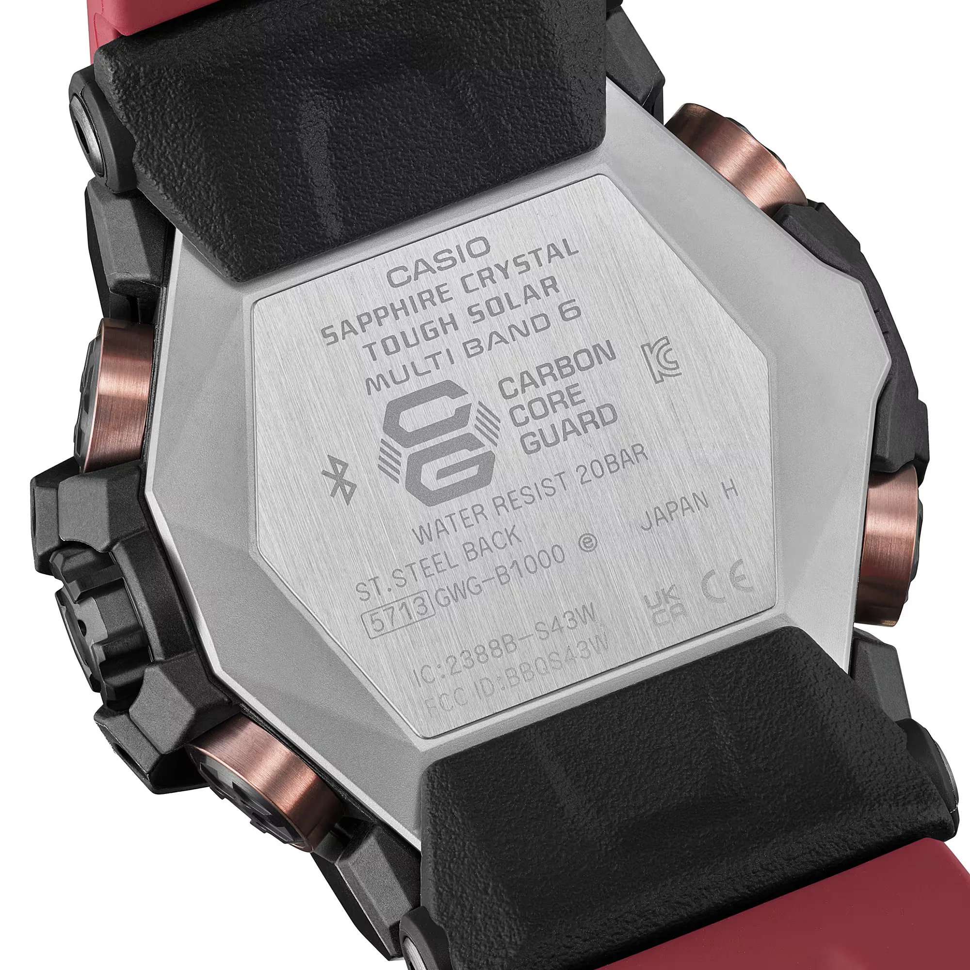CASIO G-Shock LAND MUDMASTER GWG-B1000-1A4DR Watch (Men) - G1474 - Image 6