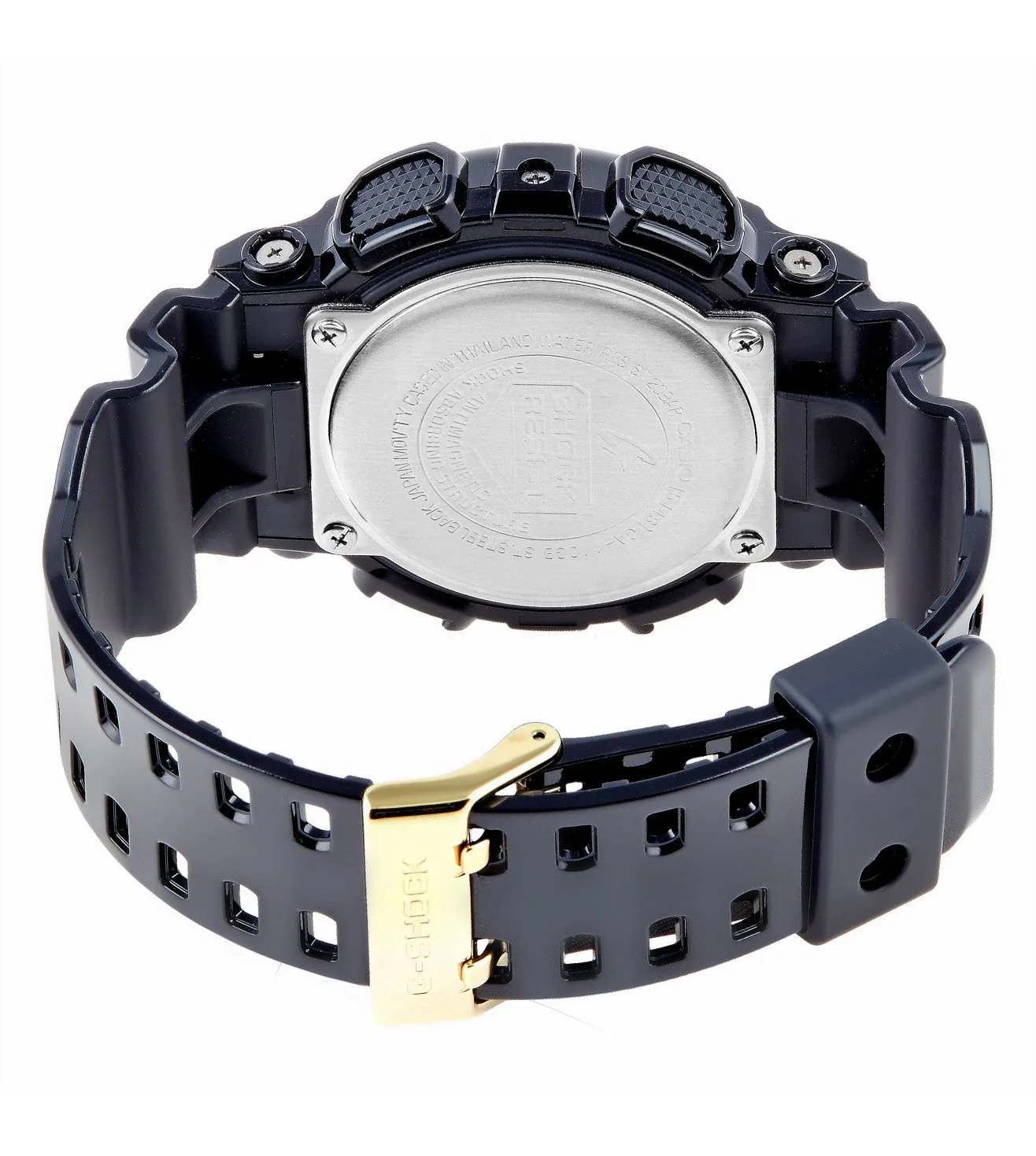 G339 Casio | G-Shock GA-110GB-1ADR Black-Gold Analog-Digital Watch (Men) - Image 2