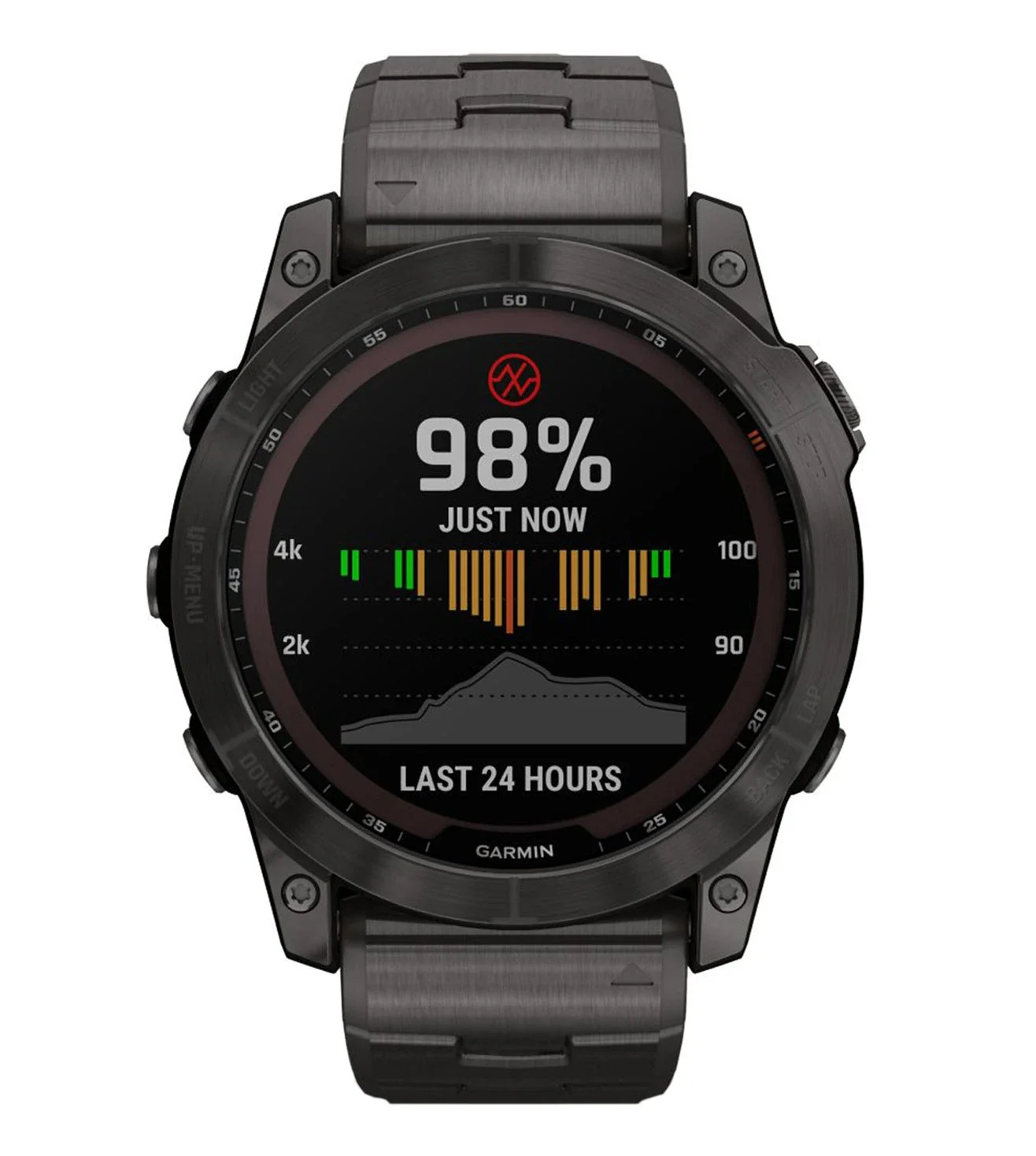 010-02541-49 GARMIN | Fenix 7X Sapphire Solar Smart Watch (Unisex) - Image 3