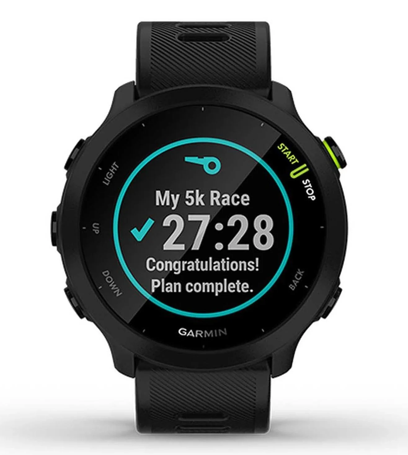 010-02562-50 GARMIN | FORERUNNER 55 Black Dial Smart Watch (Unisex)