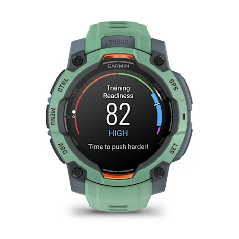 GARMIN Instinct 3, 45mm AMOLED Neo Tropic with Neo Tropic Band Smartwatch (Unisex) - Image 3