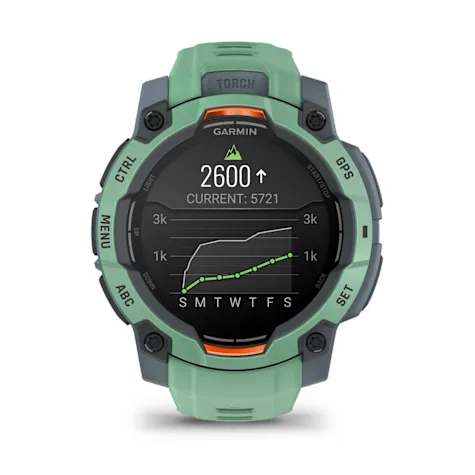 GARMIN Instinct 3, 45mm AMOLED Neo Tropic with Neo Tropic Band Smartwatch (Unisex) - Image 9