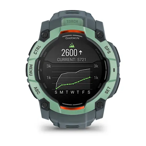 GARMIN Instinct 3, 50mm AMOLED Neo Tropic with Twilight Band Smartwatch (Unisex) - Image 10