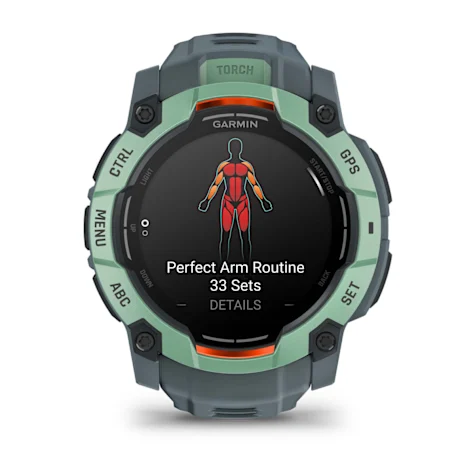 GARMIN Instinct 3, 50mm AMOLED Neo Tropic with Twilight Band Smartwatch (Unisex) - Image 14