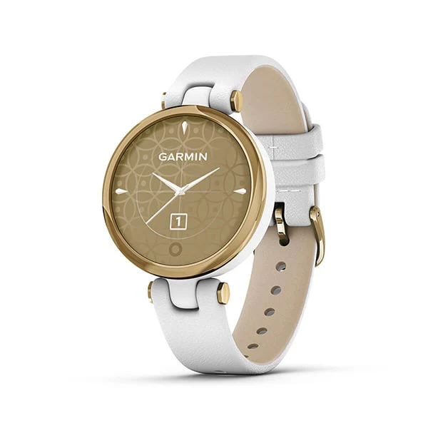 010-02384-F3 Garmin | Lily Light Gold Digital Dial Smart Watch (Women)