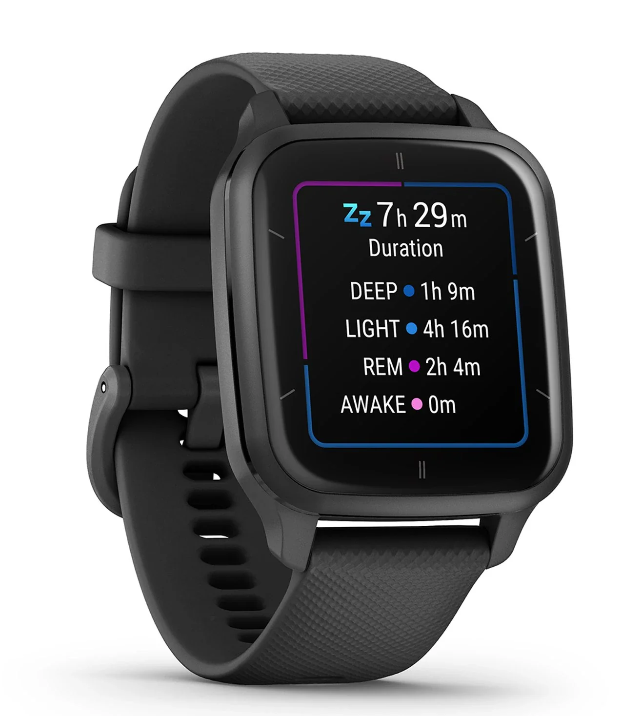010-02700-80 GARMIN Venu Sq 2 Music Slate Automatic Watch (Unisex) - Image 5