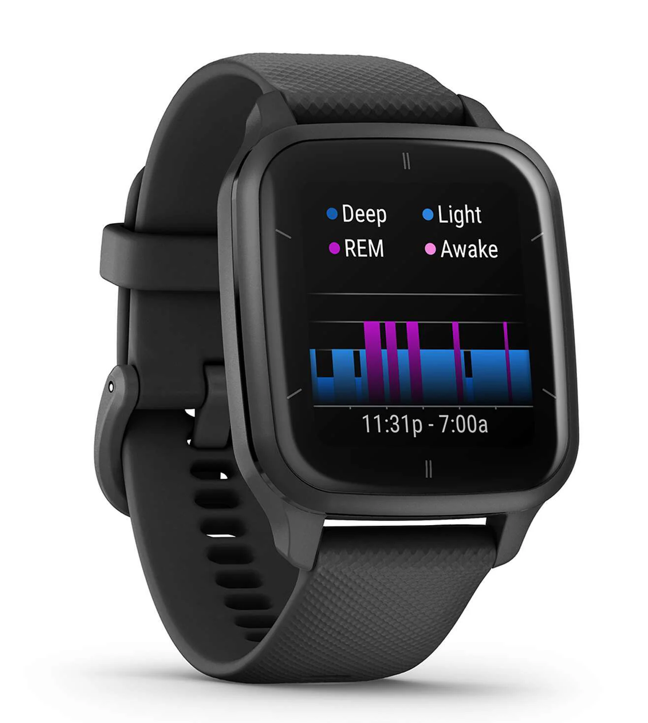 010-02700-80 GARMIN Venu Sq 2 Music Slate Automatic Watch (Unisex) - Image 6