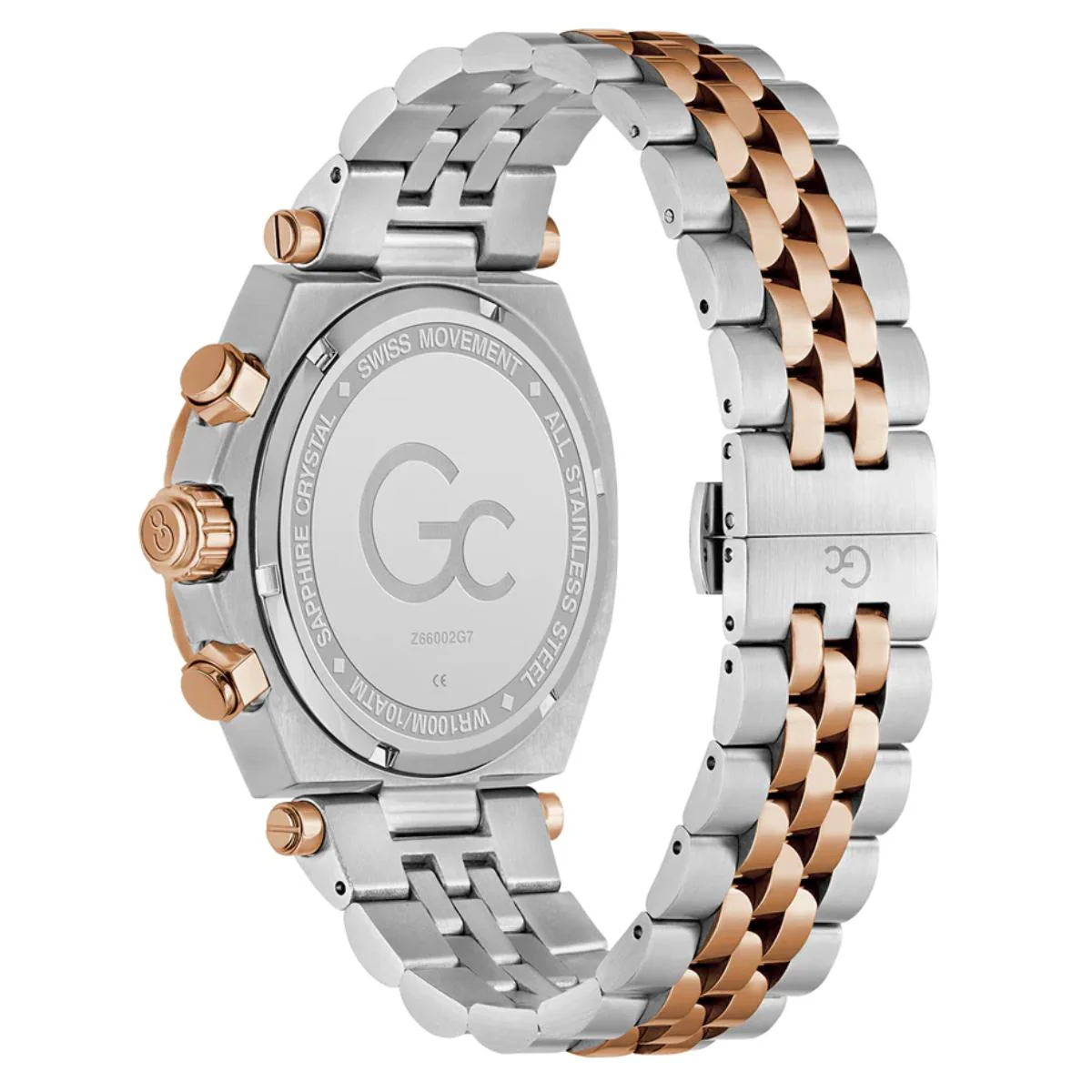 GC Atlas Quartz Blue Dial Analog Chronograph Men's Watch Z66002G7 - Image 3